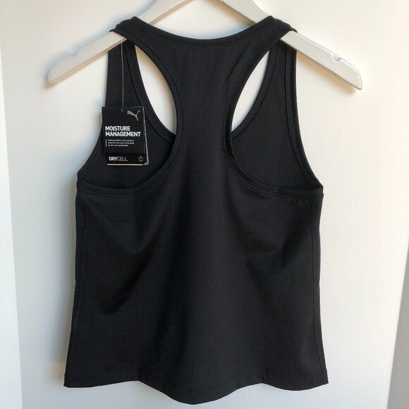 Puma RTG Drycell RB Fitted Tank Top Black Size M - Picture 3 of 8